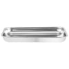 Teglia forno Steel Pan 11048 PATENTED Rettangolare bassa Acciaio