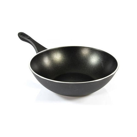 Wok Ballarini 1005646 LINEA 130 Manico lungo Nero