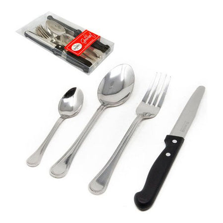 Set posate tavola Marietti 1860 1025LE LENNON Acciaio lucido
