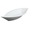 Piatto portata Ilsa E118520IV00 HANA EFAY Ciotola Foglia Bianco