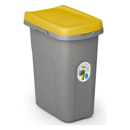 Pattumiera differenziata Stefanplast 70700 HOME ECO SYSTEM Giallo
