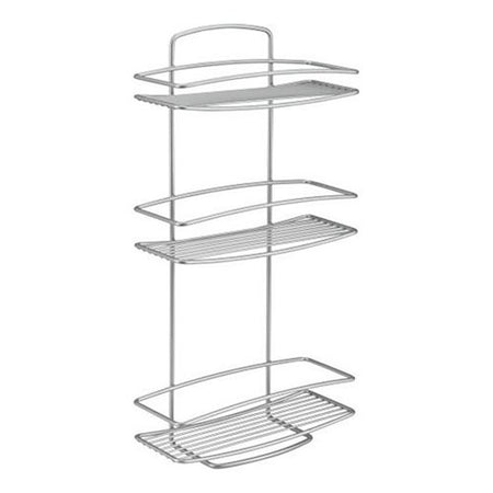 Cestello box doccia Metaltex 46 00 03 ONDA Rettangolare 3 piani Silver