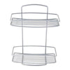 Cestello box doccia Metaltex 46 00 02 ONDA Rettangolare 2 piani Silver