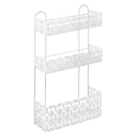 Cestello box doccia Metaltex 42 43 03 FLORENZ Rettangolare 3 piani Bia