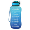Borraccia T Tex MWB 3BA THE STEEL BOTTLE Motivazionale Blu e Aquamarin