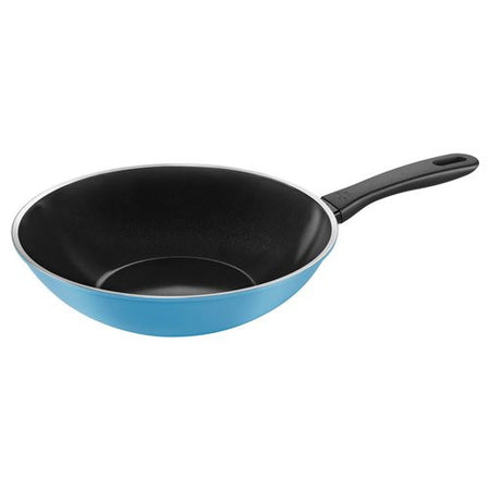 Wok Ballarini 1010807 CAPRERA Manico lungo Azzurro