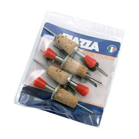 Set tappi bottiglia Piazza Effepi 0500004 Versatori con chiusura plast