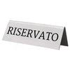 Segnaposto Vermes TN RES IT WT SECURIT Tavolo Riservato 5 pz Bianco