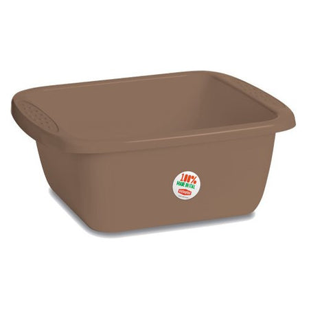 Bacinella Stefanplast 27534 PRIMAVERA Rettangolare Tortora