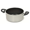 Casseruola Piardinox FIRC1425GR02 FIREWORKS Grigio e Nero