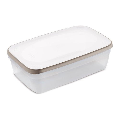 Contenitore alimenti Stefanplast 01061 CIAO FRESCO Bianco e Tortora