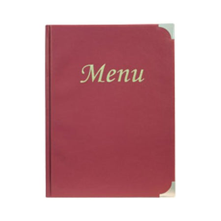 Porta menù Vermes MC BRA5 WR SECURIT A5 Basic Bordeaux