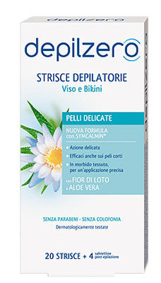 Depilzero strisce viso bikini