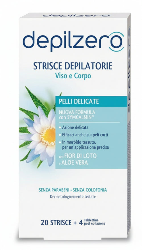 Depilzero strisce viso bikini