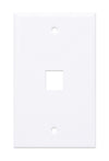 Placca Porta Frutti 1 Posto Mod.503 Bianco
