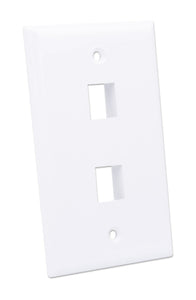 Placca Porta Frutti 2 Posti Mod.503 Bianco