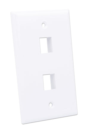 Placca Porta Frutti 2 Posti Mod.503 Bianco