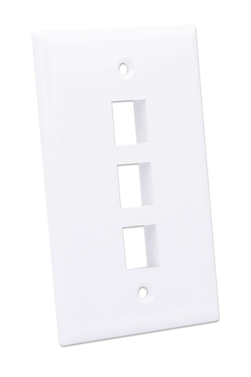 Placca Porta Frutti 3 Posti Mod.503 Bianco