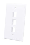 Placca Porta Frutti 3 Posti Mod.503 Bianco