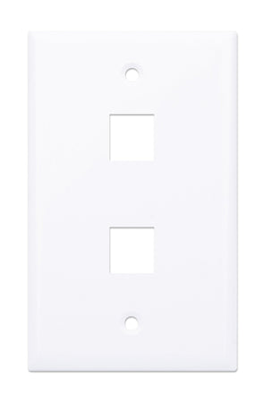 Placca Porta Frutti 2 Posti Mod.503 Bianco