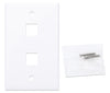 Placca Porta Frutti 2 Posti Mod.503 Bianco