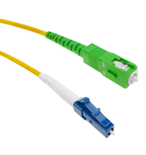 Cavo in Fibra Ottica FTTH Monomodale SC-APC/LC-UPC OS2 9/125 Simplex 1m