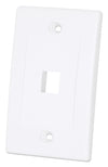 Placca Porta Frutti 1 Posto Mod.503 Bianco