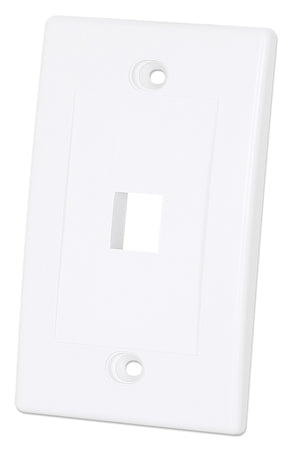 Placca Porta Frutti 1 Posto Mod.503 Bianco