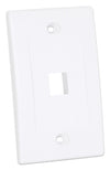 Placca Porta Frutti 1 Posto Mod.503 Bianco