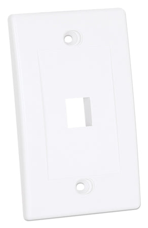 Placca Porta Frutti 1 Posto Mod.503 Bianco