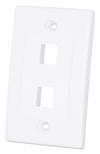 Placca Porta Frutti 2 Posti Mod.503 Bianco