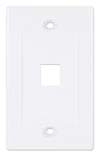 Placca Porta Frutti 1 Posto Mod.503 Bianco