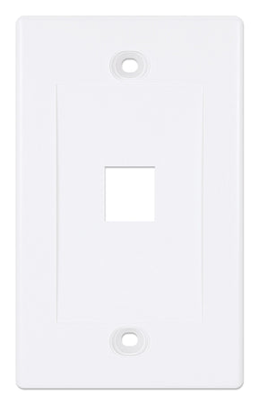 Placca Porta Frutti 1 Posto Mod.503 Bianco