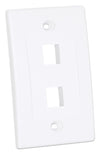 Placca Porta Frutti 2 Posti Mod.503 Bianco