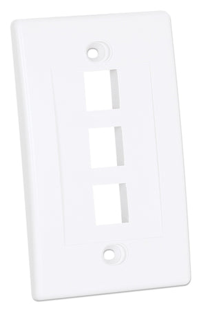 Placca Porta Frutti 3 Posti Mod.503 Bianco