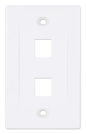 Placca Porta Frutti 2 Posti Mod.503 Bianco