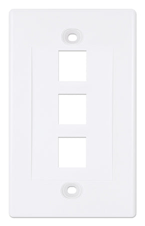 Placca Porta Frutti 3 Posti Mod.503 Bianco