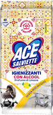 Ace salviette igien sgras 40pz