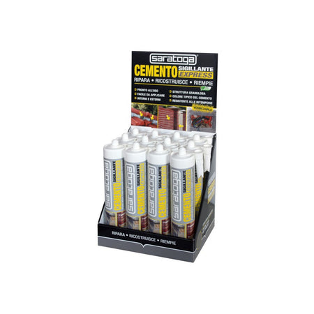 Saratoga Cemento Sigillante Express 310ml pronto all'uso extra resistente