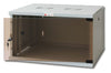 Armadio Rack 19'' a Muro 9U prof. 450 Grigio Assemblato