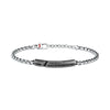 Bracciale SECTOR uomo Basic acciaio / tag vintage