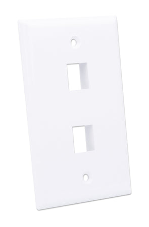 Placca Porta Frutti 2 Posti Mod.503 Bianco