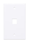 Placca Porta Frutti 1 Posto Mod.503 Bianco