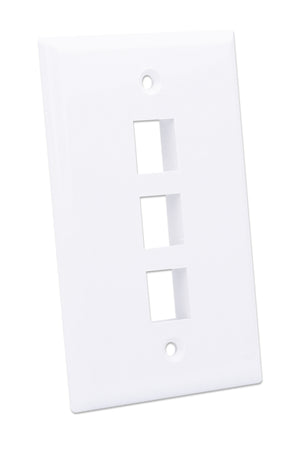 Placca Porta Frutti 3 Posti Mod.503 Bianco