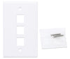 Placca Porta Frutti 3 Posti Mod.503 Bianco
