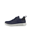 Ecco sneakers uomo Gruuv M in pelle blu