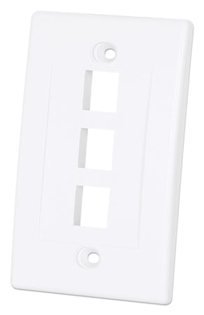 Placca Porta Frutti 3 Posti Mod.503 Bianco