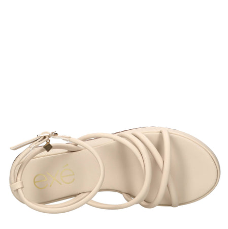 Exe Sandali Beige da donna