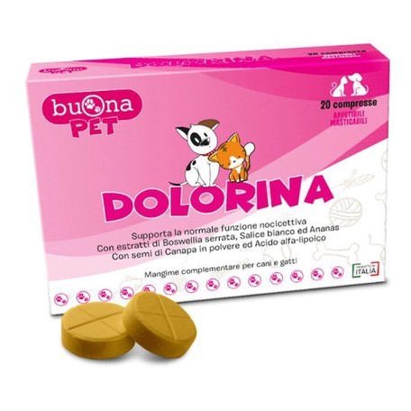 Dolorina 20 compresse cani gatti