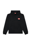 DIESEL felpa uomo diesel a11592 0ilac s-nlabel-hood-l1 9xx da uomo